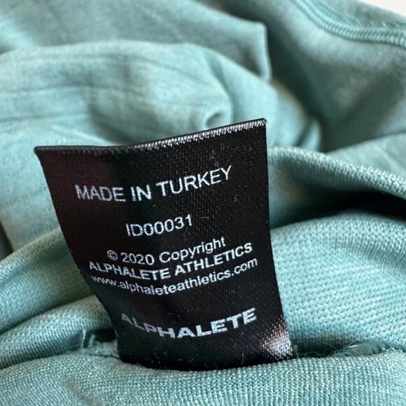 Alphalete Teal / Jade Revival R6 Leggings - Size Medium - Picture 8 of 11